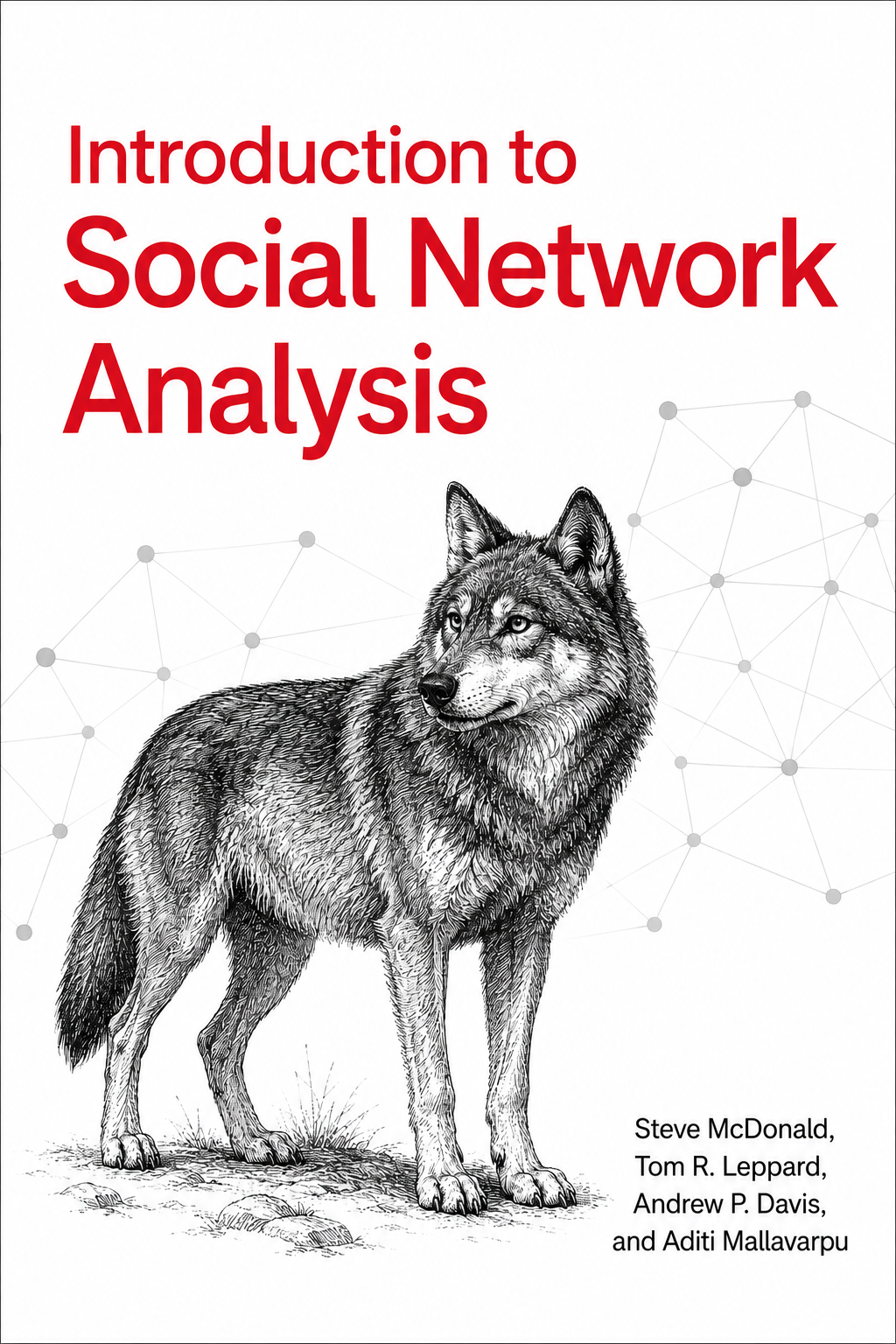 Introduction to Social Network Analysis A textbook cover.